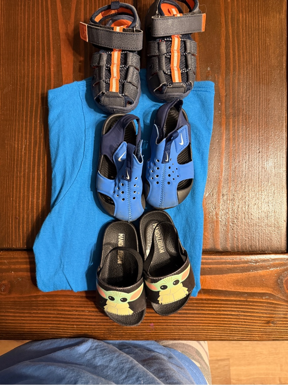 ✨bundle✨ toddler boy Blue Sandal Shoes